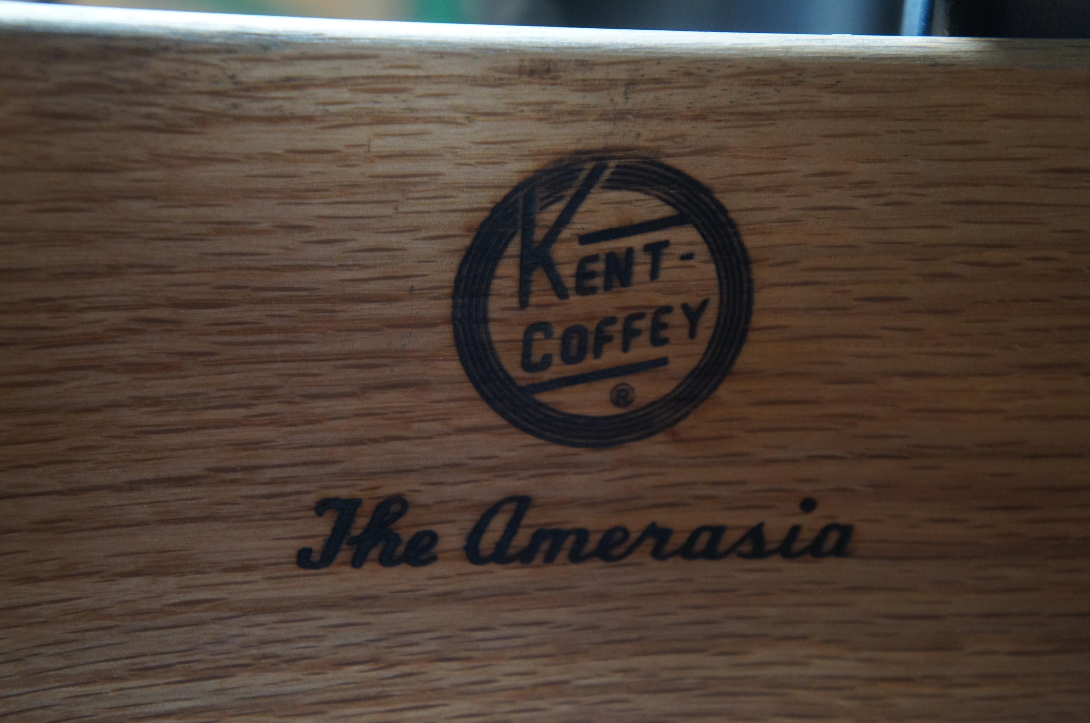 Kent Coffey Amerasia Chinoiserie Black Buffet Sideboard Credenza Console Dresser 1