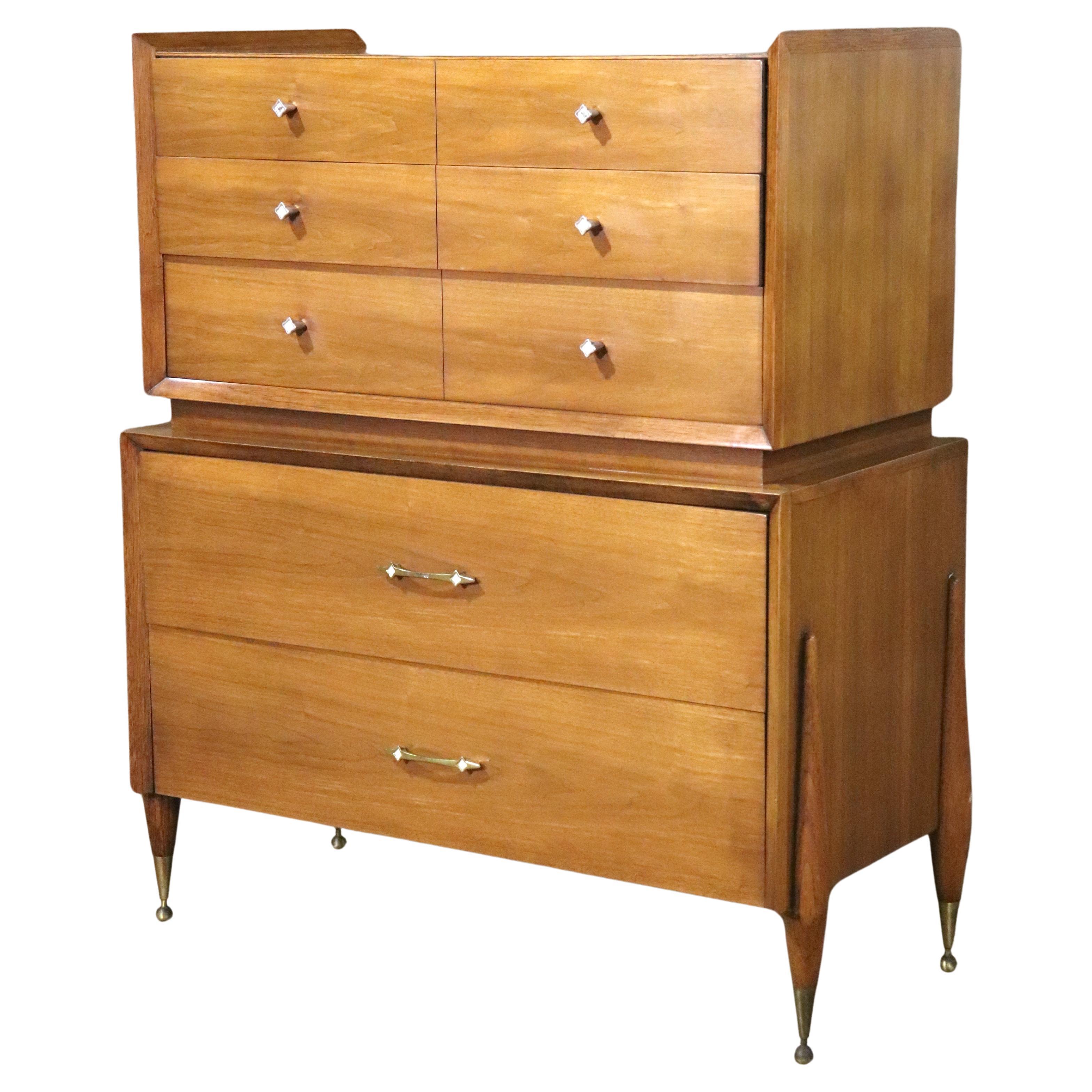 Kent Coffey "Auburn" Tall Dresser For Sale