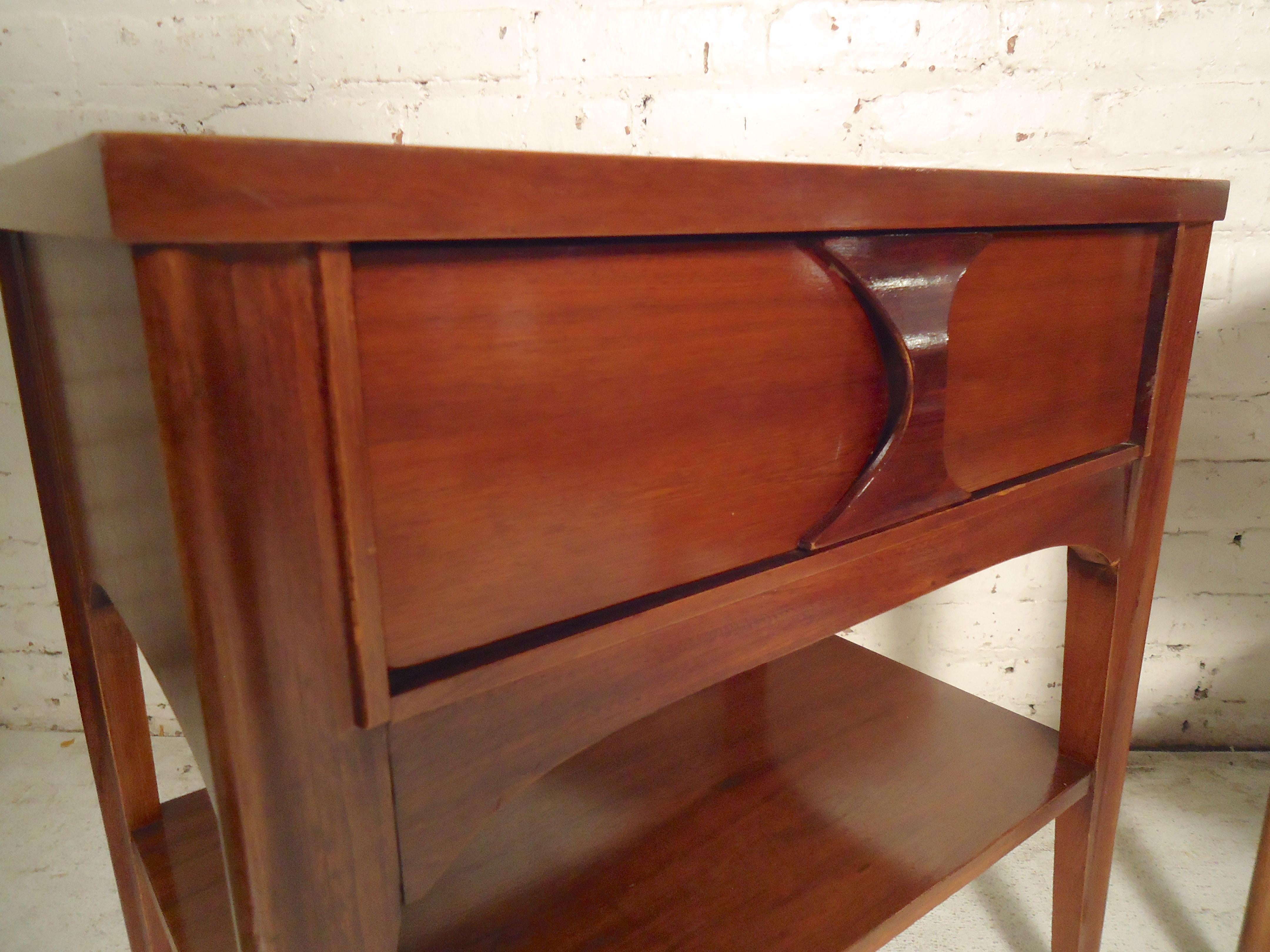Mid-20th Century Kent Coffey Bedside Tables