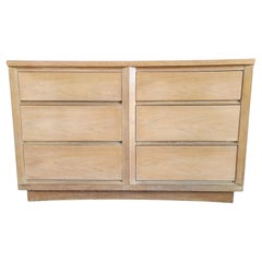 Kent Coffey Cerused Walnut Mid-Century Modern Low Dresser