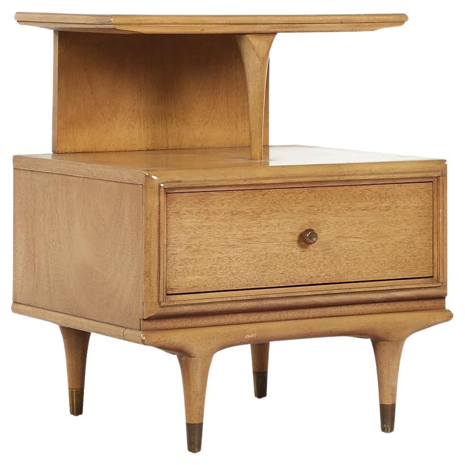 Kent Coffey Continental Mid Century Nightstand For Sale