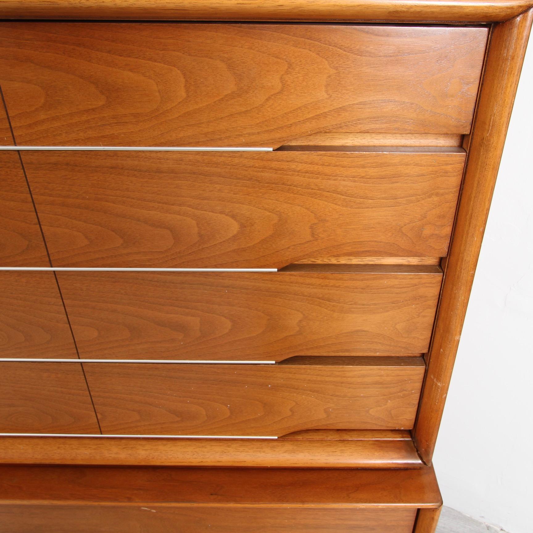 20th Century Kent Coffey Forum Highboy Dresser For Sale