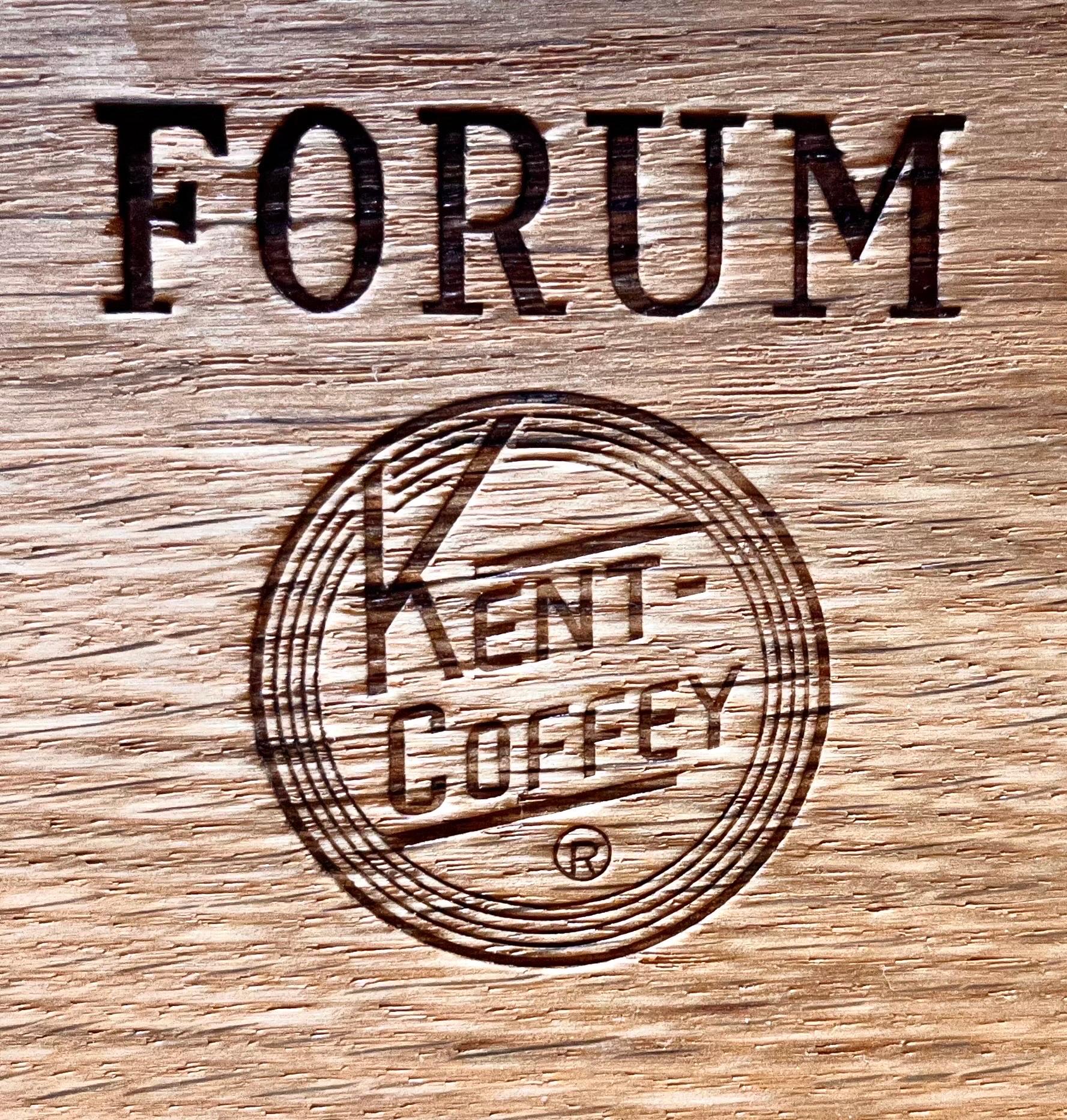 Mid-Century Modern Kent Coffey Forum Vintage Mid Century Modern Highboy Dresser c. 1960s