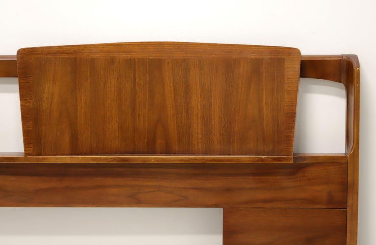 KENT COFFEY Impact MCM Walnut King Headboard For Sale at 1stDibs