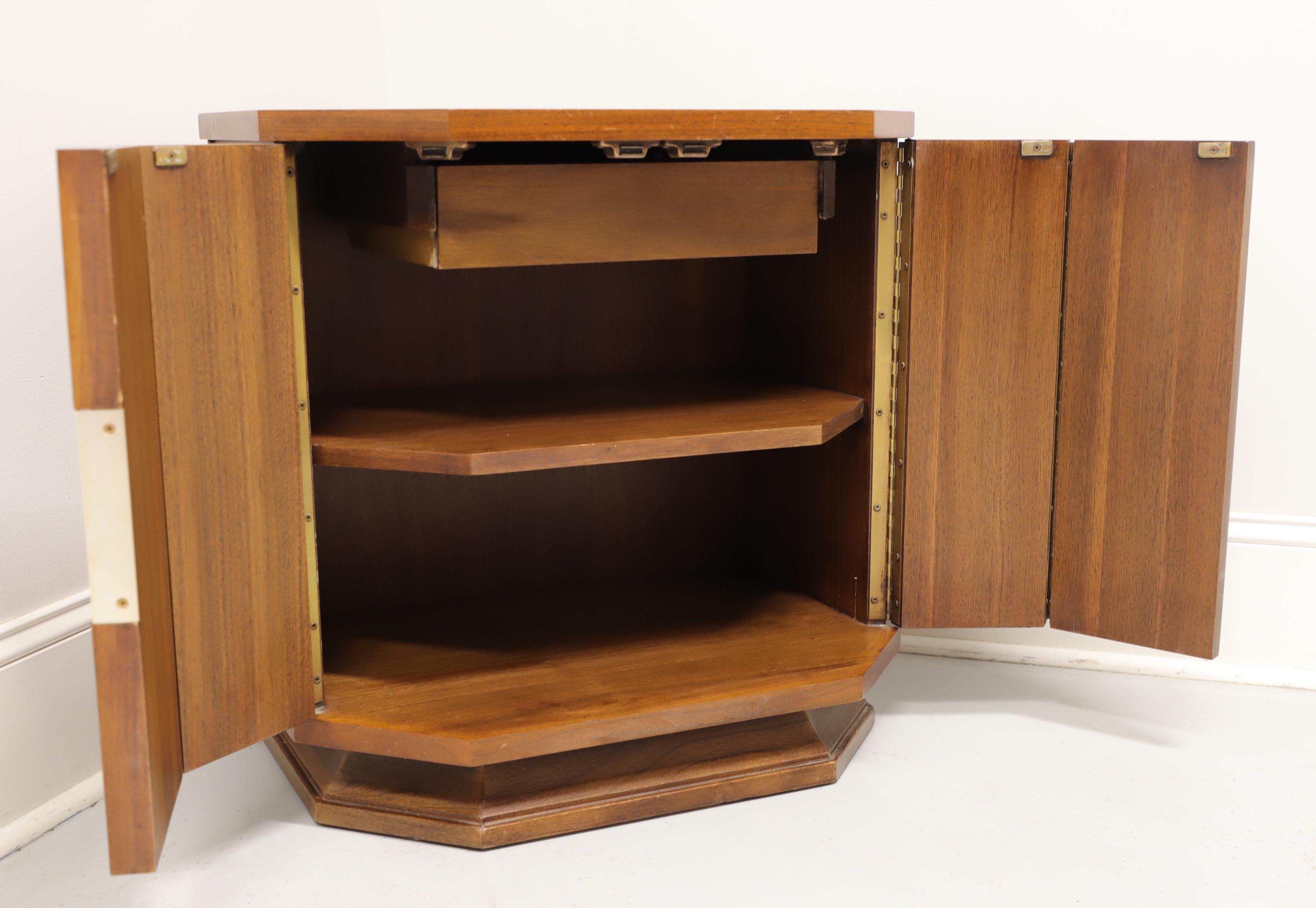 KENT COFFEY Impact MCM Walnut Nightstand at 1stDibs