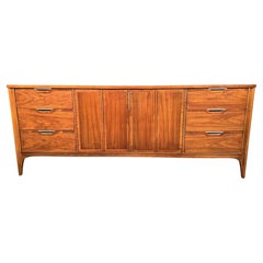 Kent Coffey “Impact” Mid Century Nine Drawer Lowboy Dresser