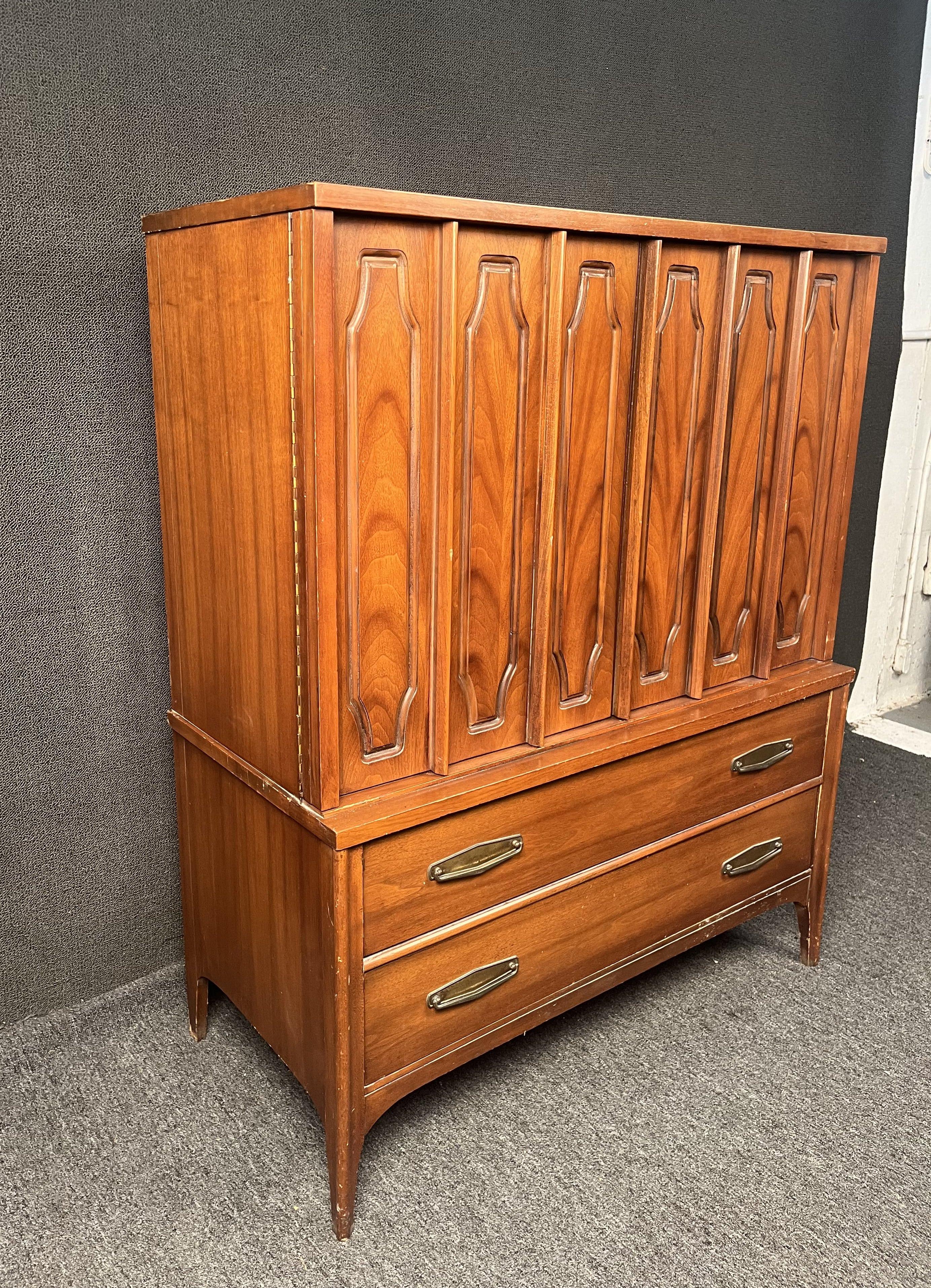 Mid-Century moderno Comò Highboy 