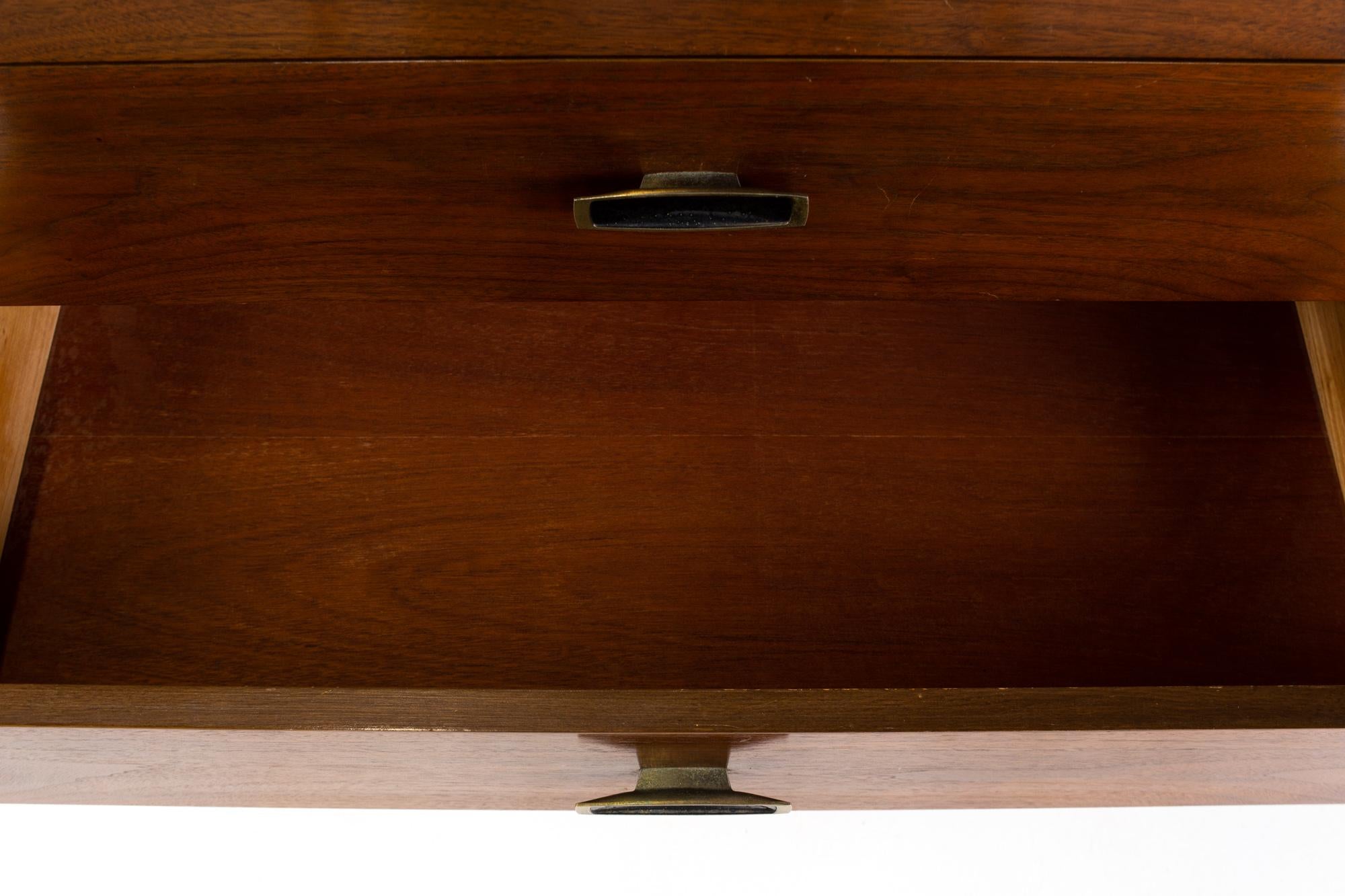 Kent Coffey Mid Century Cane Front Dresser or Credenza 4