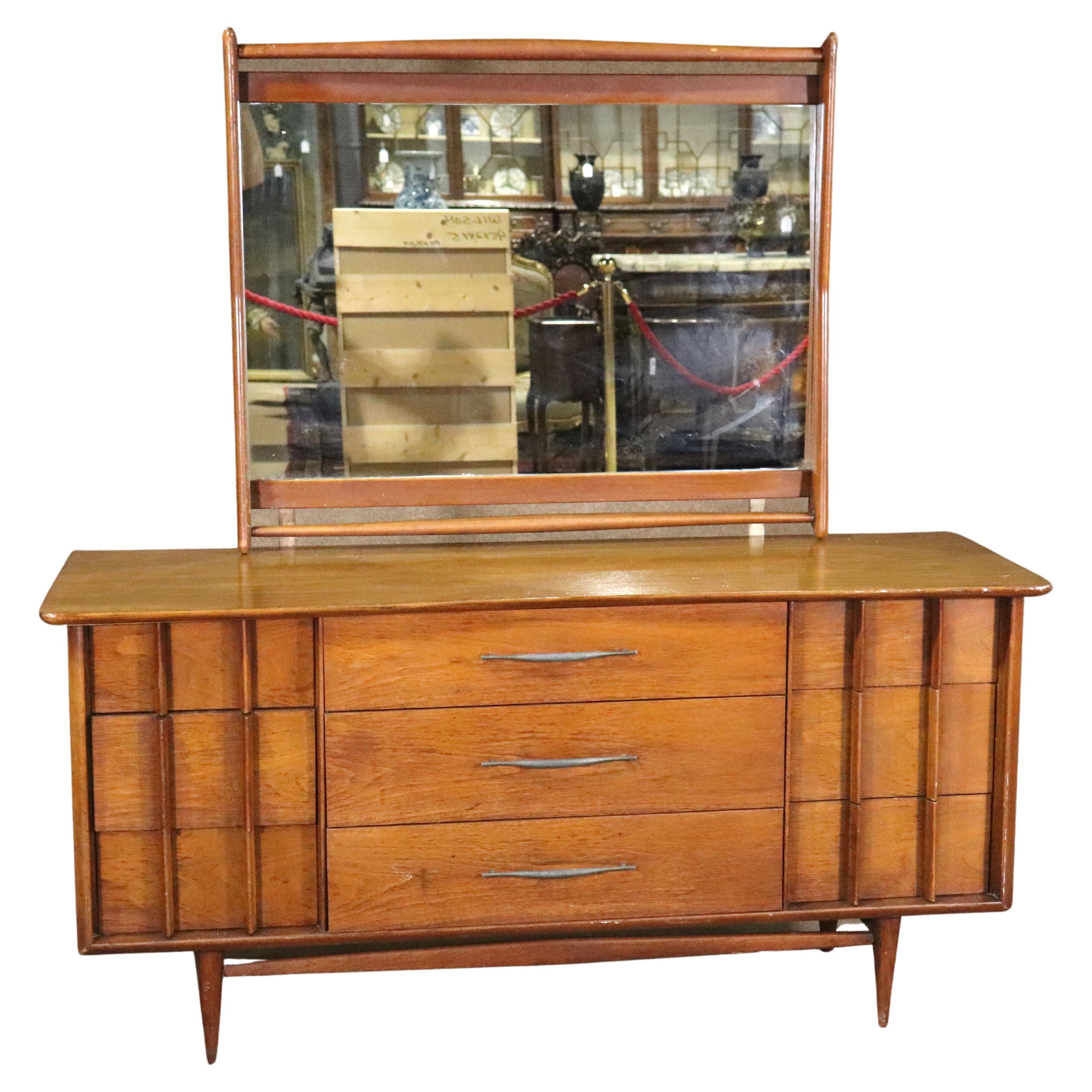 Kent Coffey Midcentury Dresser w/ Mirror