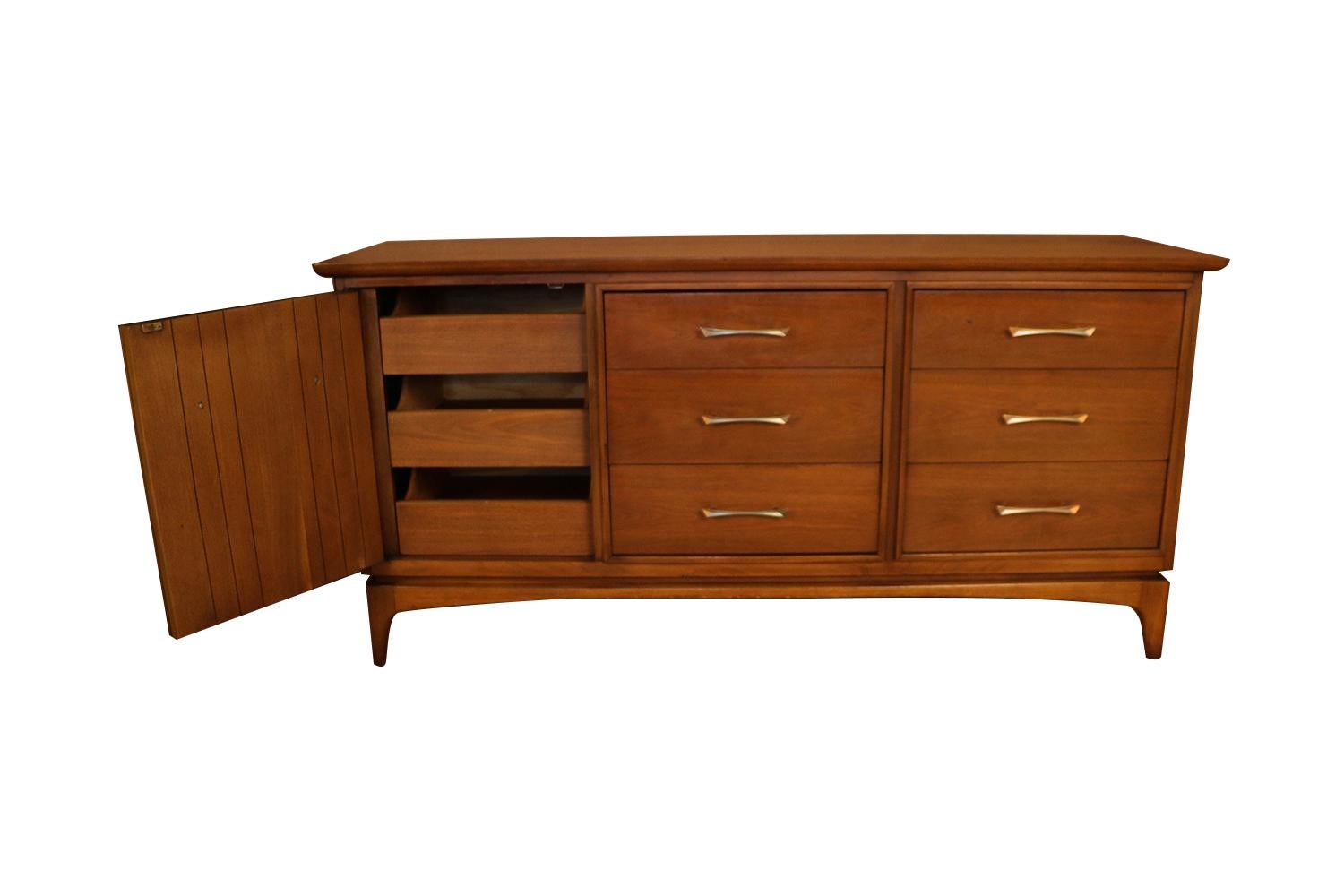 Kent Coffey Mid-Century Modern Triple Dresser 2