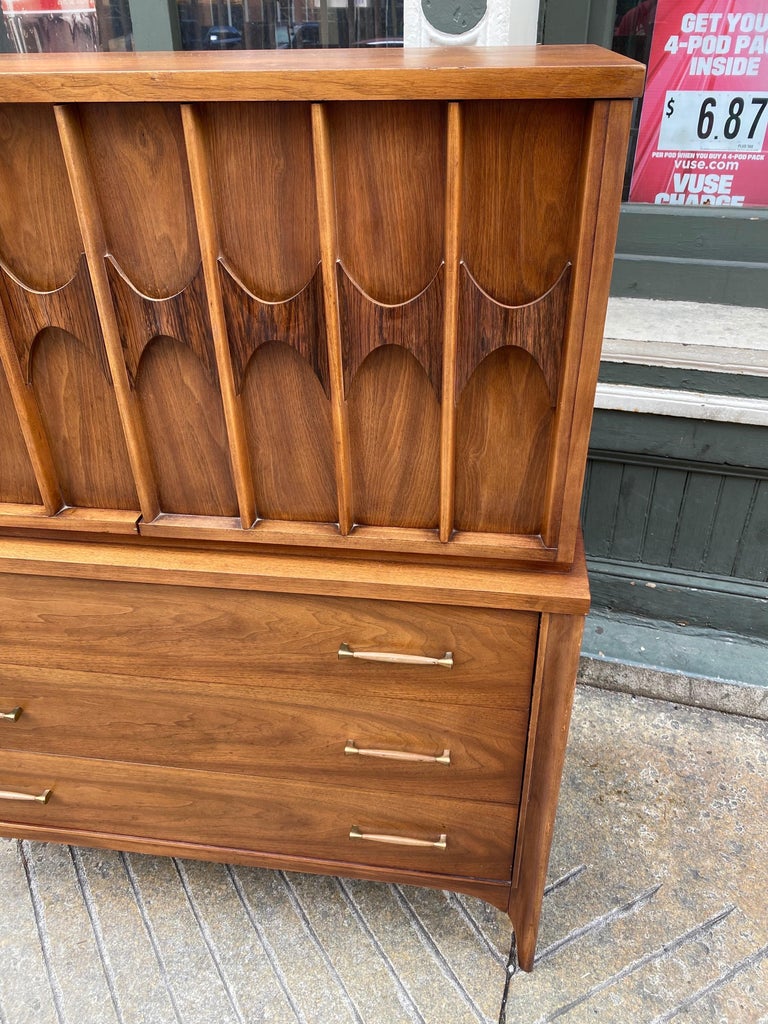 Kent Coffey Perspecta Armoire/ Highboy Dresser at 1stDibs