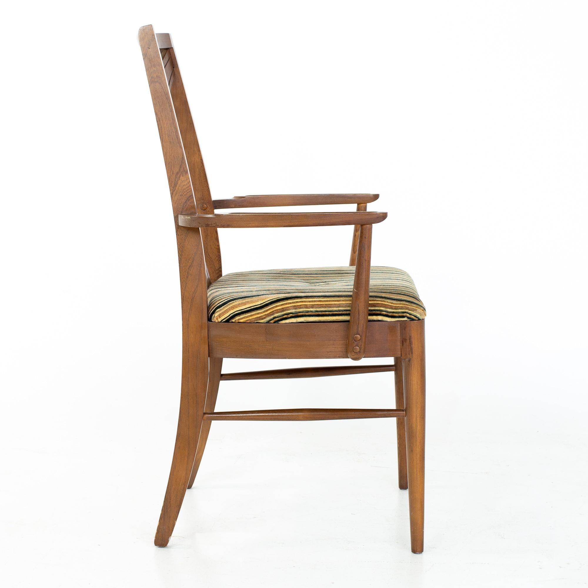 Upholstery Kent Coffey Perspecta Mid Century Dining Chairs, Set of 8
