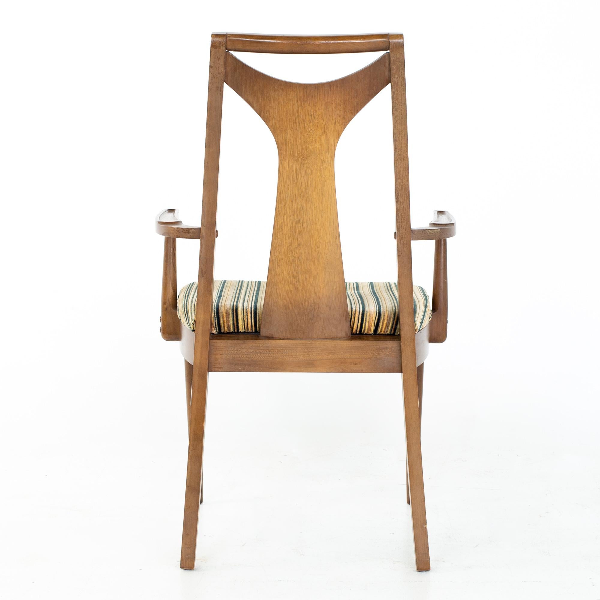 Kent Coffey Perspecta Mid Century Dining Chairs, Set of 8 2