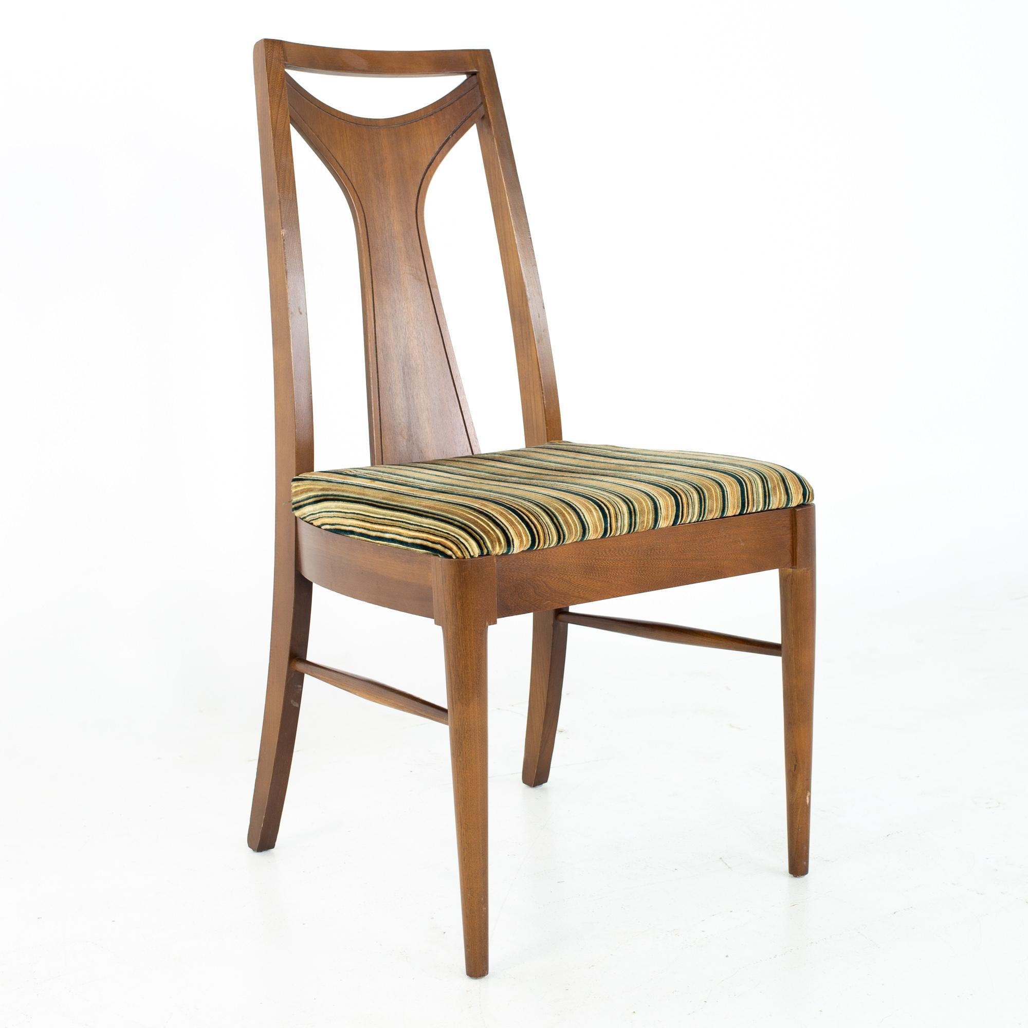 Kent Coffey Perspecta Mid Century Dining Chairs, Set of 8 3