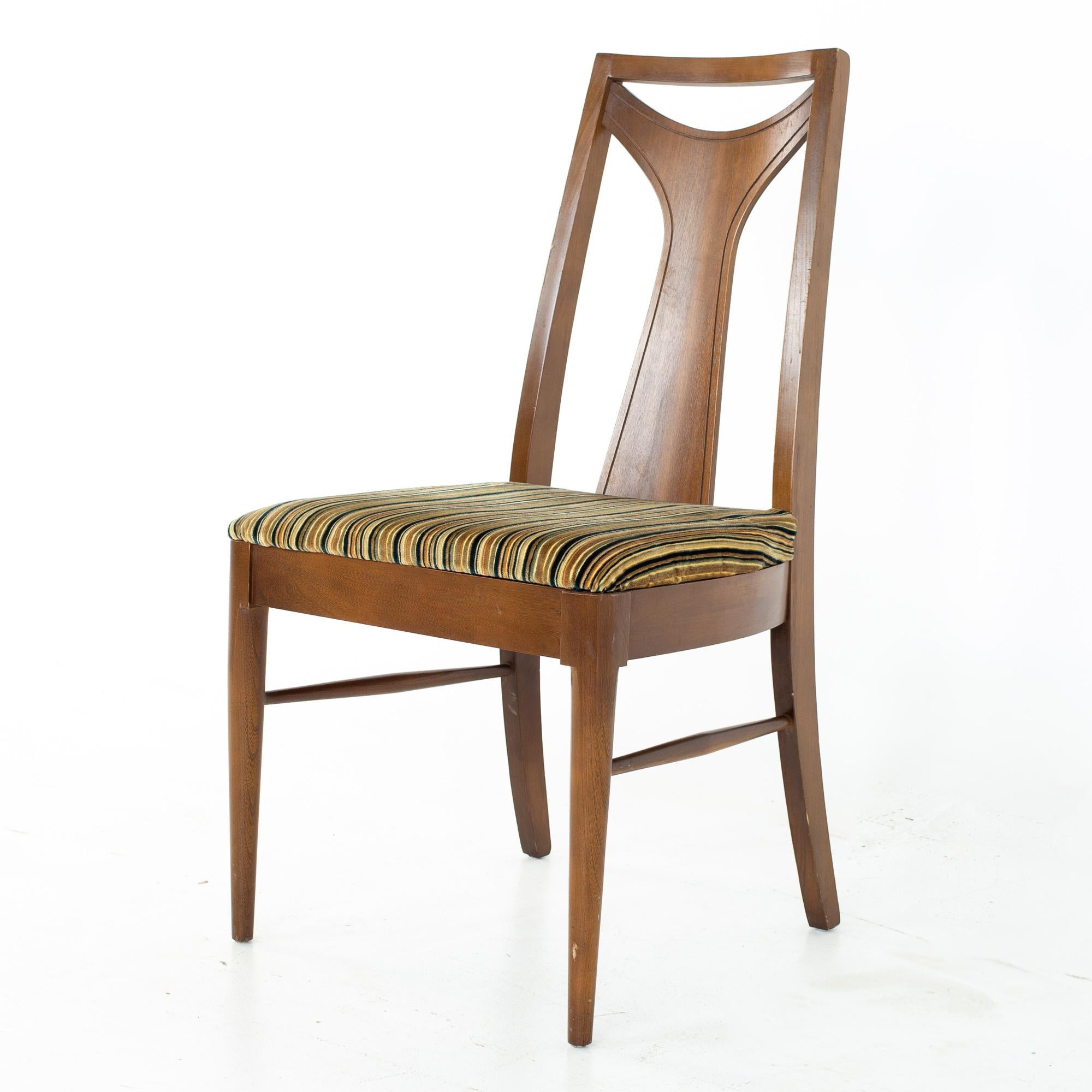 Kent Coffey Perspecta Mid Century Dining Chairs, Set of 8 4