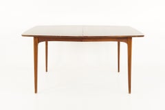 Kent Coffey Perspecta Mid Century Expanding Walnut Surfboard Dining Table
