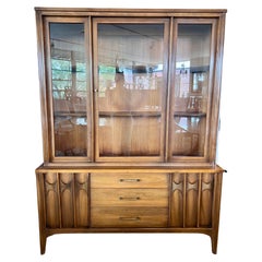 Vintage Kent Coffey Perspecta Mid Century Modern China Cabinet Sideboard