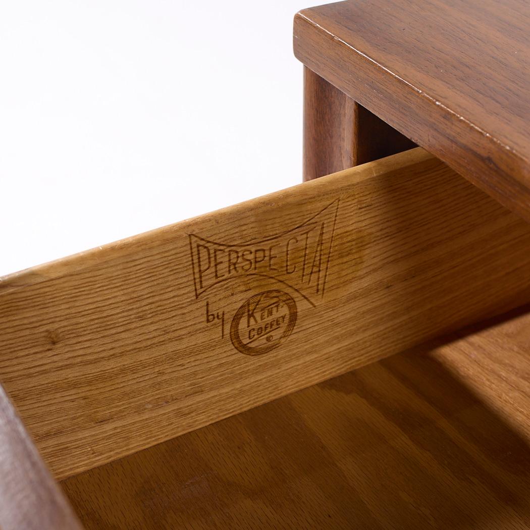 Kent Coffey Perspecta, comò a 9 cassetti in legno di palissandro e noce del metà del secolo scorso in vendita 2