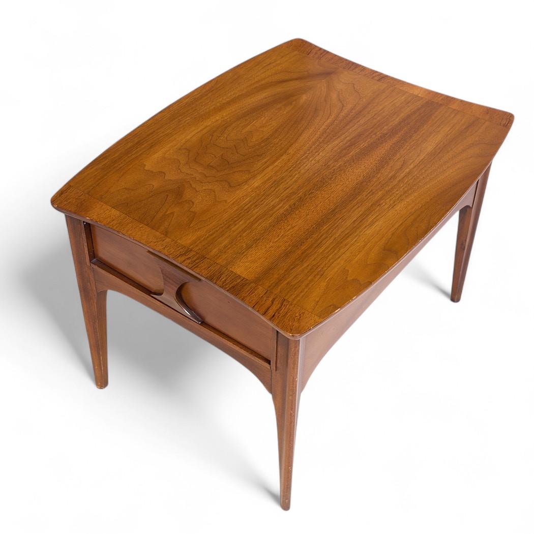 Kent Coffey Perspecta Mid Century Side Tables - Pair For Sale 4
