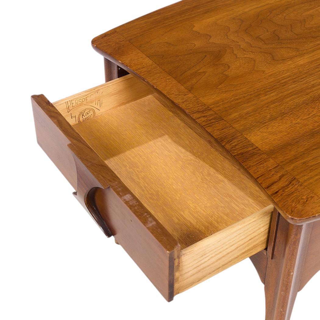 Kent Coffey Perspecta Mid Century Side Tables - Pair For Sale 5