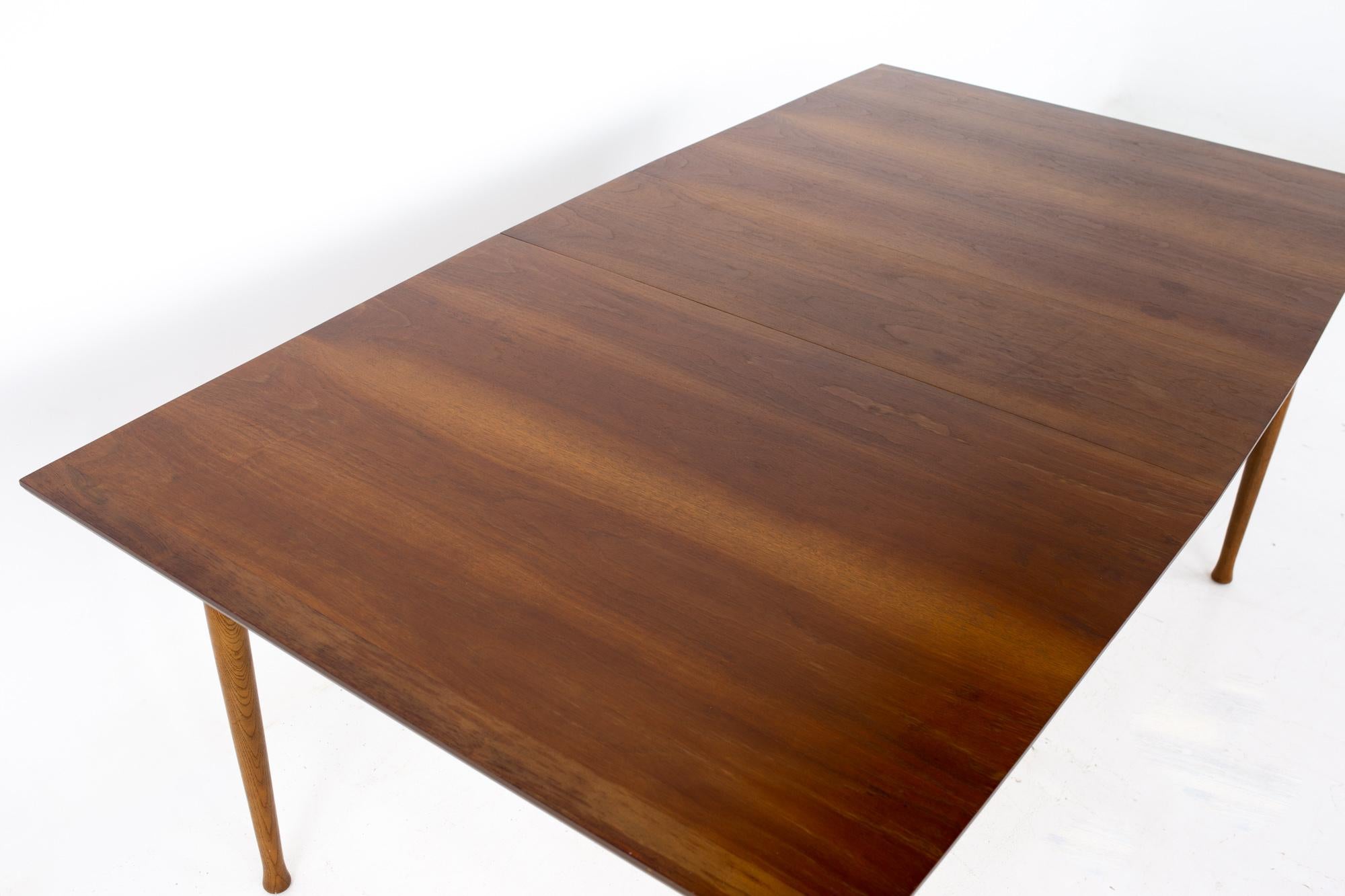 Kent Coffey Perspecta Mid Century Walnut Surfboard Dining Table 5