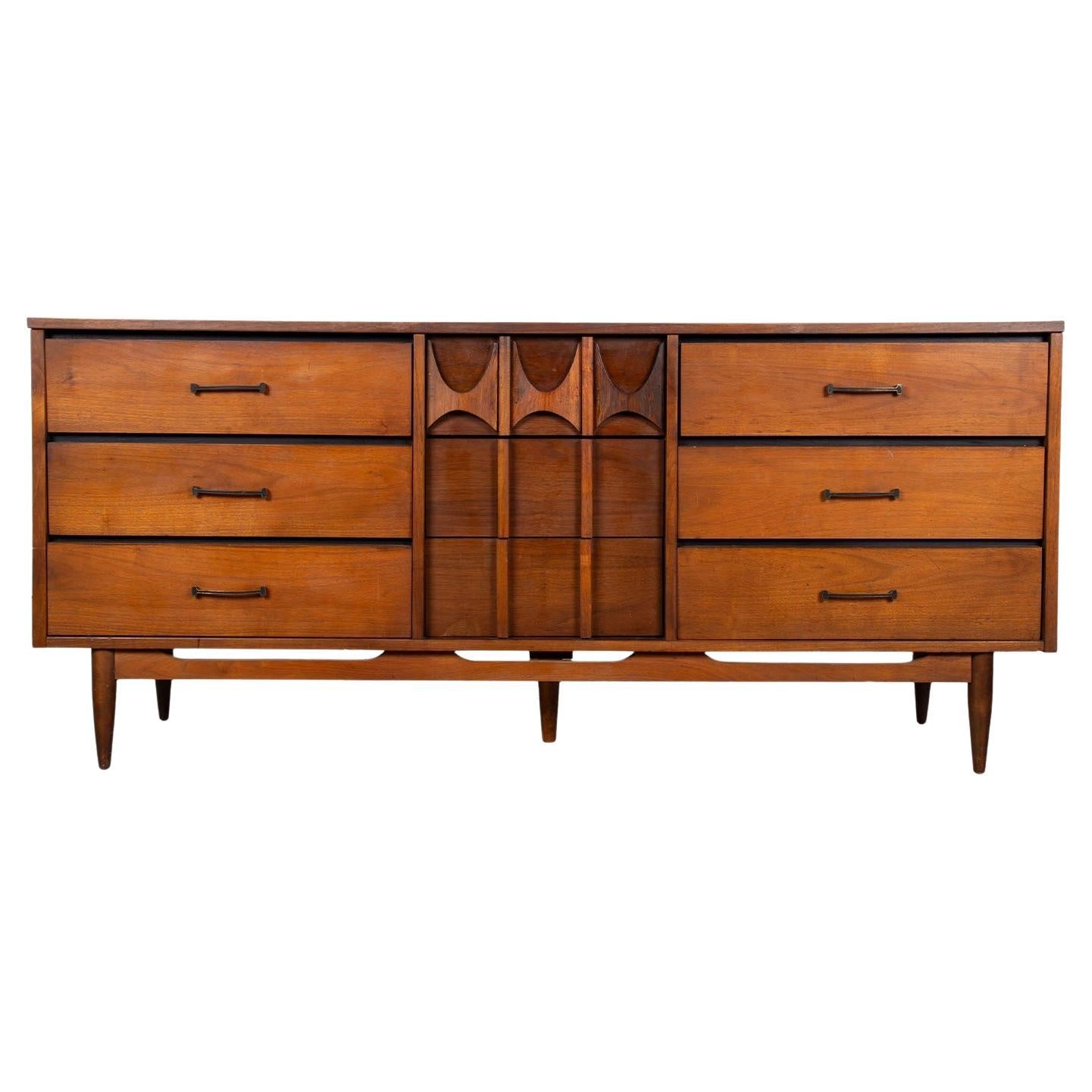 Kent Coffey Perspecta Triple Dresser Credenza Mid-Century Modern