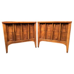 Kent Coffey "Townhouse" Mid Century Nightstands