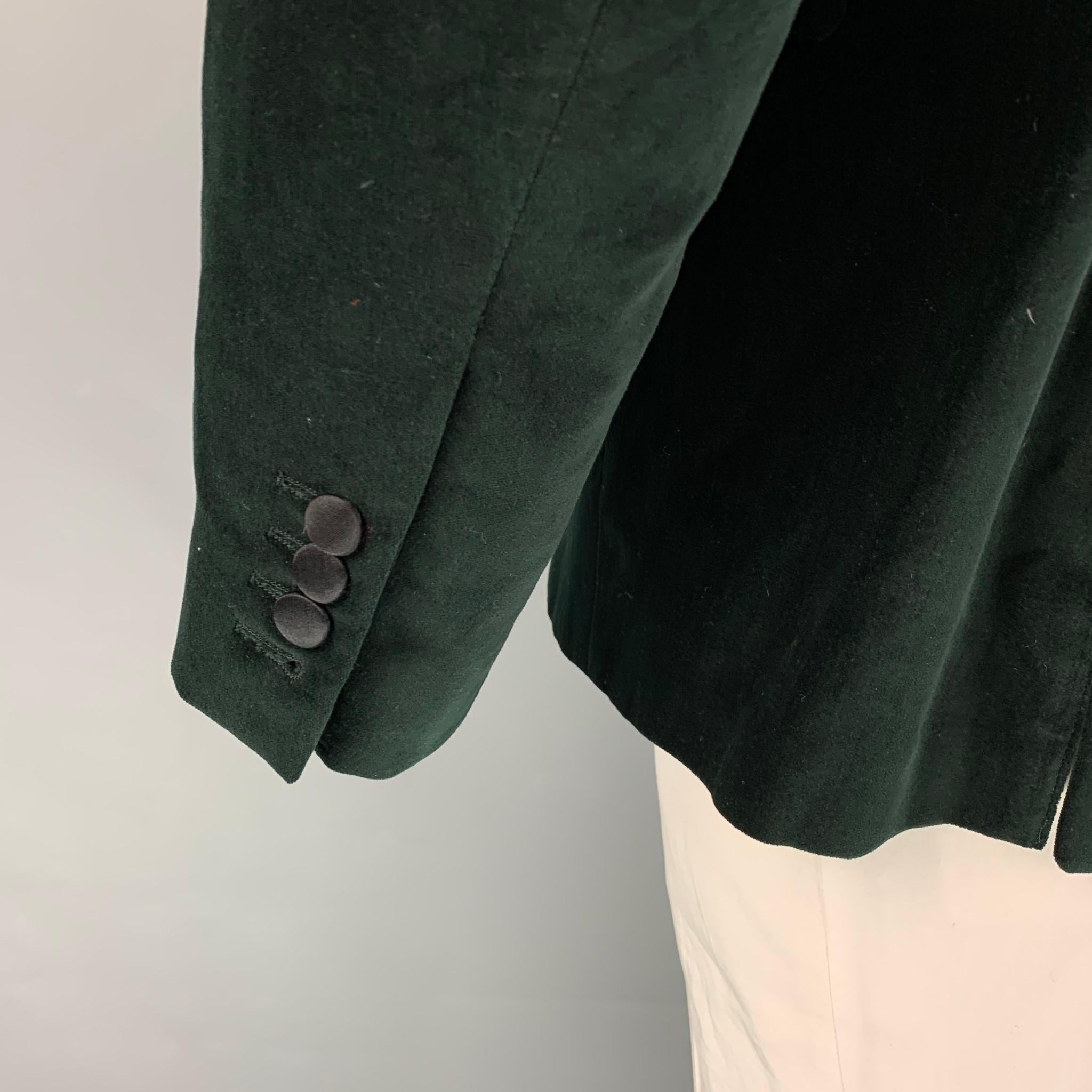 green velvet sport coat