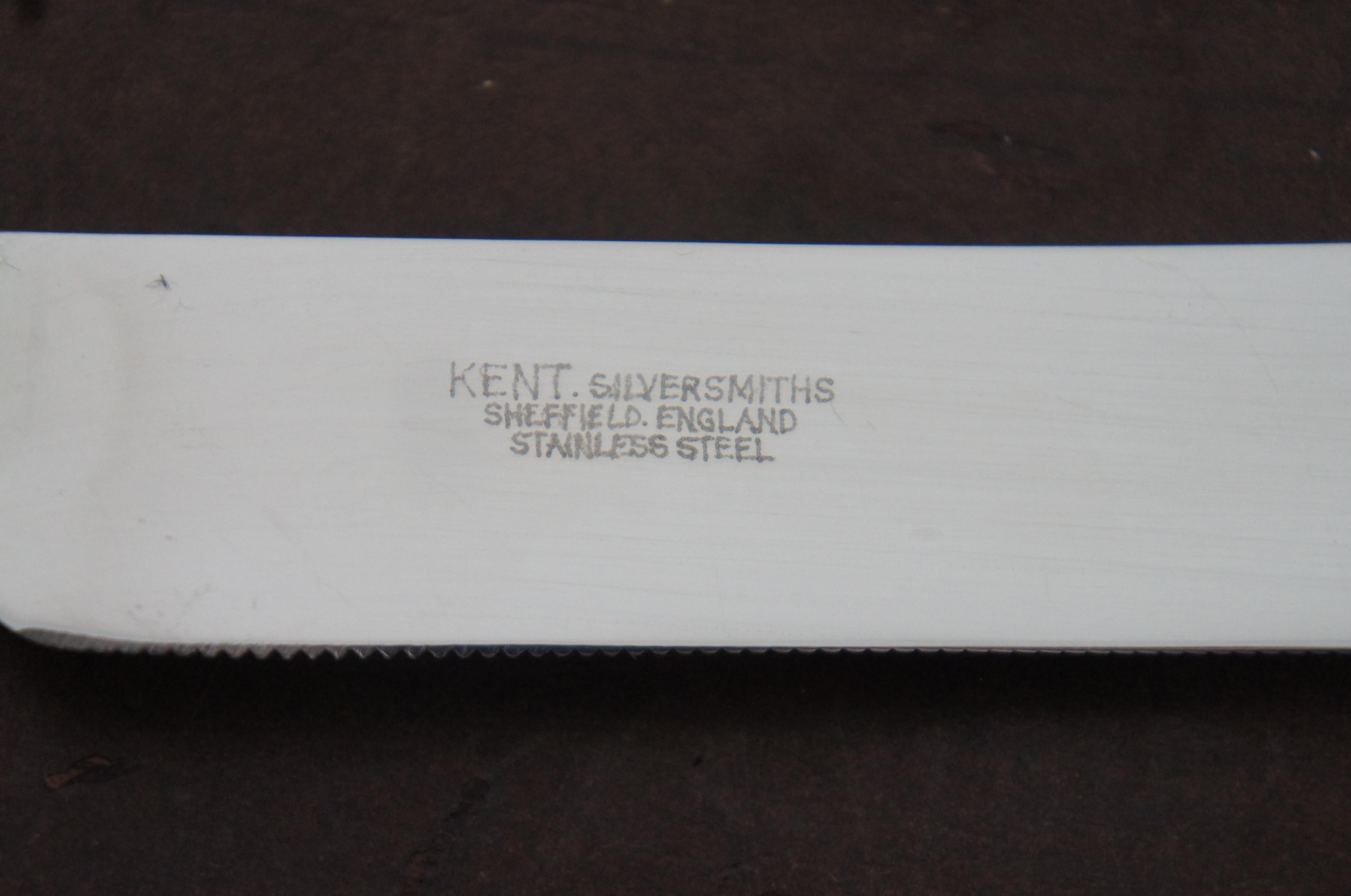 Kent English Sheffield Sterling Silver 925 Shabbat Challah Bread Knife Judaica 2