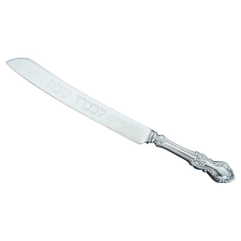 Kent English Sheffield Sterling Silver 925 Shabbat Challah Bread Knife