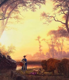 "Weesageechak Teaches Hermes How to Trick the Four Leggeds"  Canada, 2010