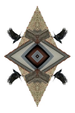""Crow"" Digitaldruck auf Rag-Papier von Kent Morris