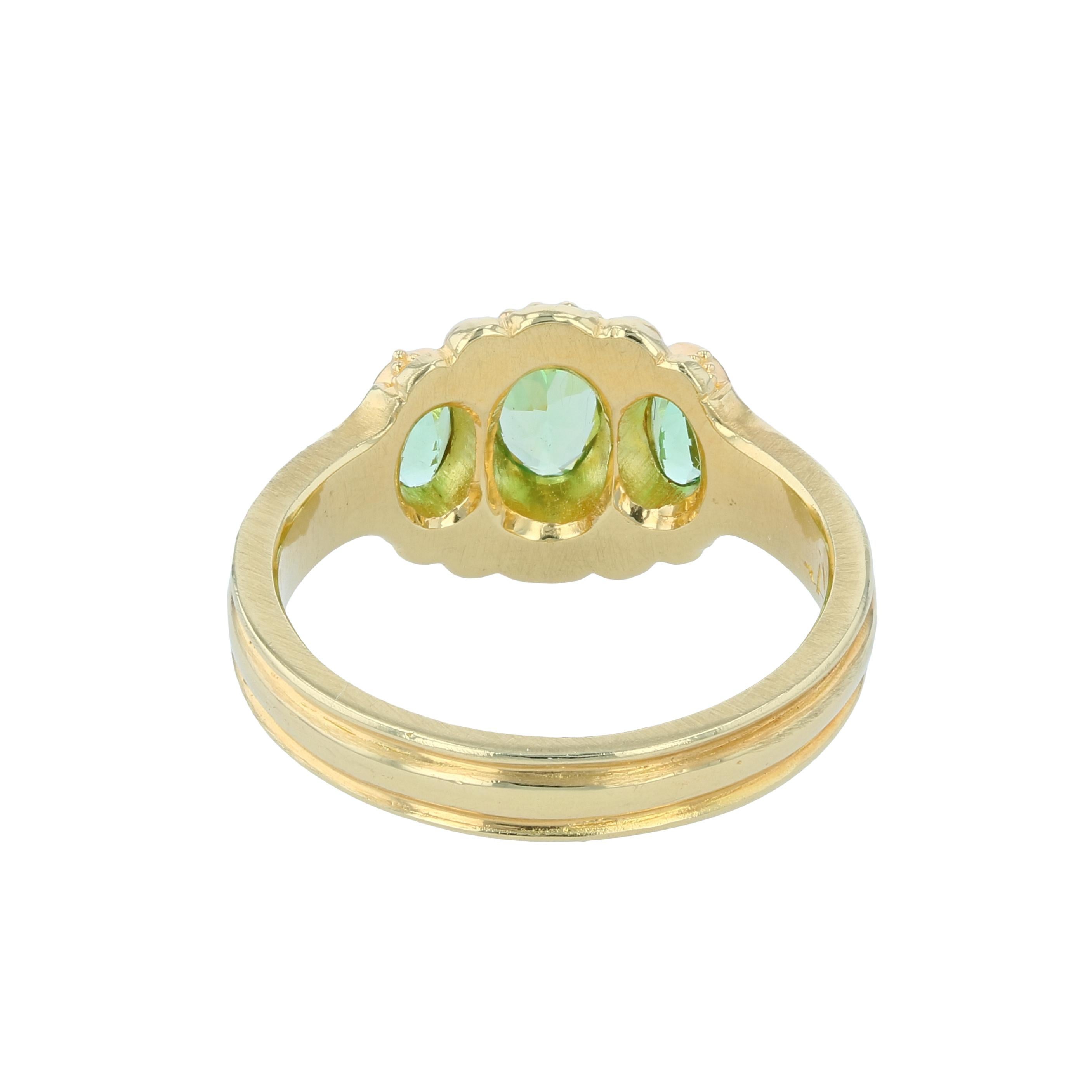 bright green stone