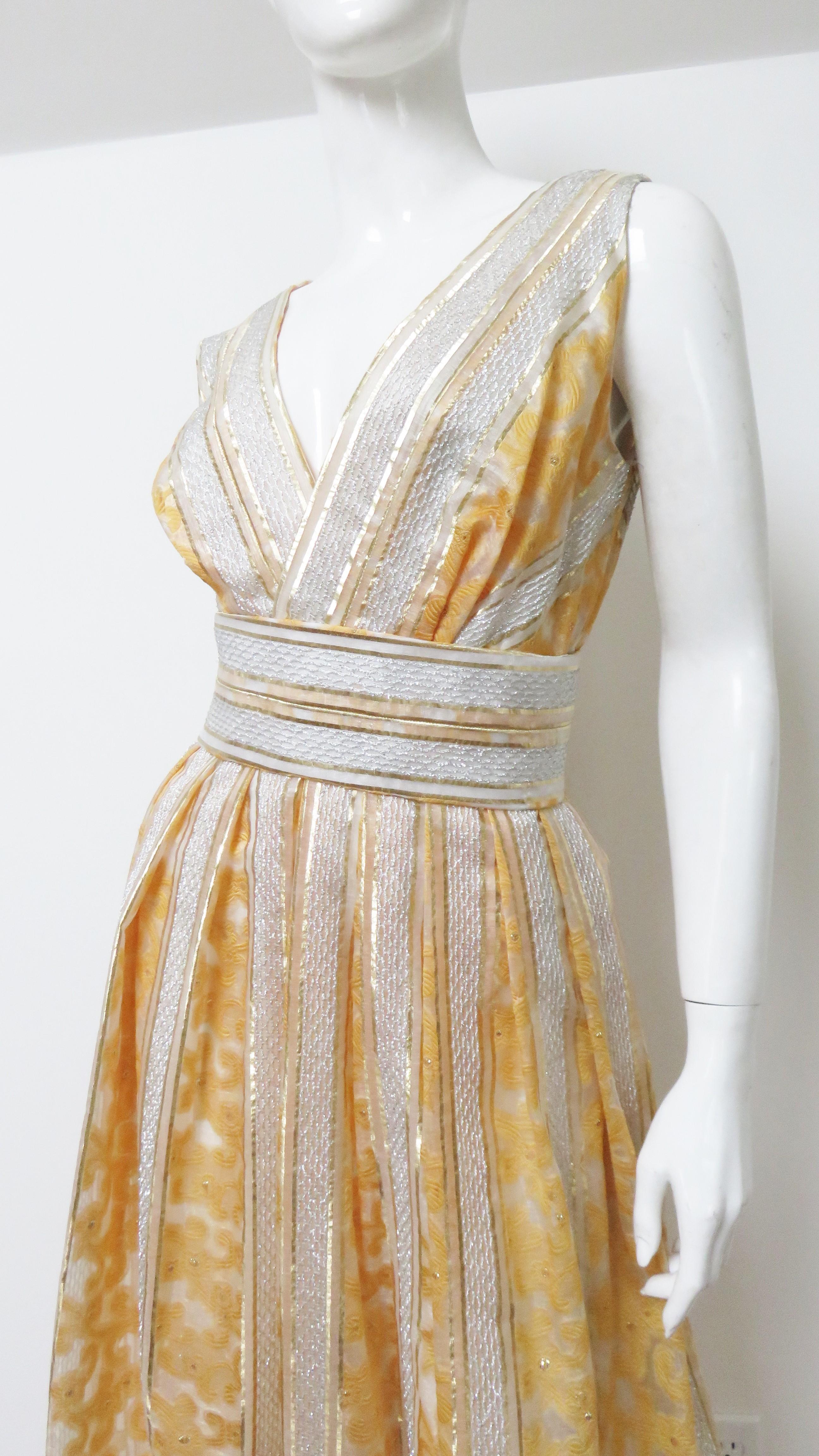 Women's Kent 1960s Silk Gown For Sale