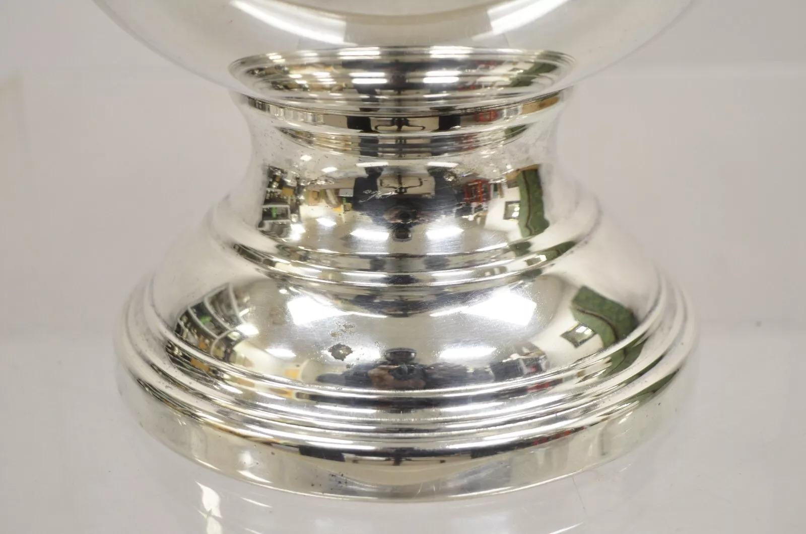 Kent Silversmiths Versilbert Trophäe Cup Champagner Kühler Eiskübel im Angebot 2