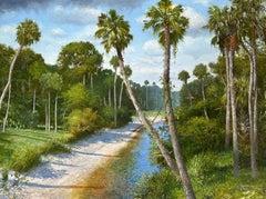 Jackson Creek Florida, Oil Painting