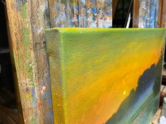 Sunset at Moss Creek, Oil Painting