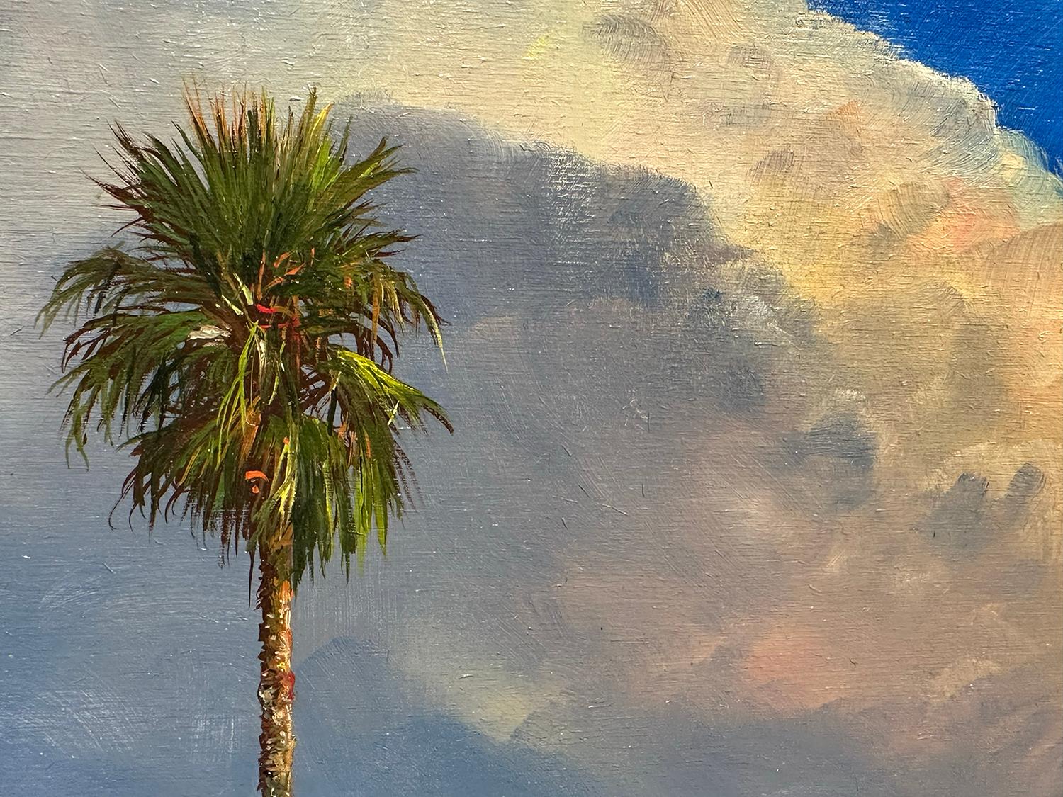 Tall Palm, Oil Painting For Sale 1