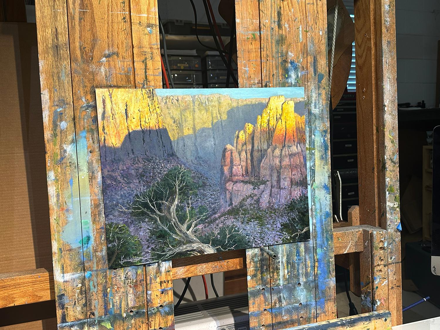 Il Monumento, Pittura a olio - Painting Realismo di Kent Sullivan