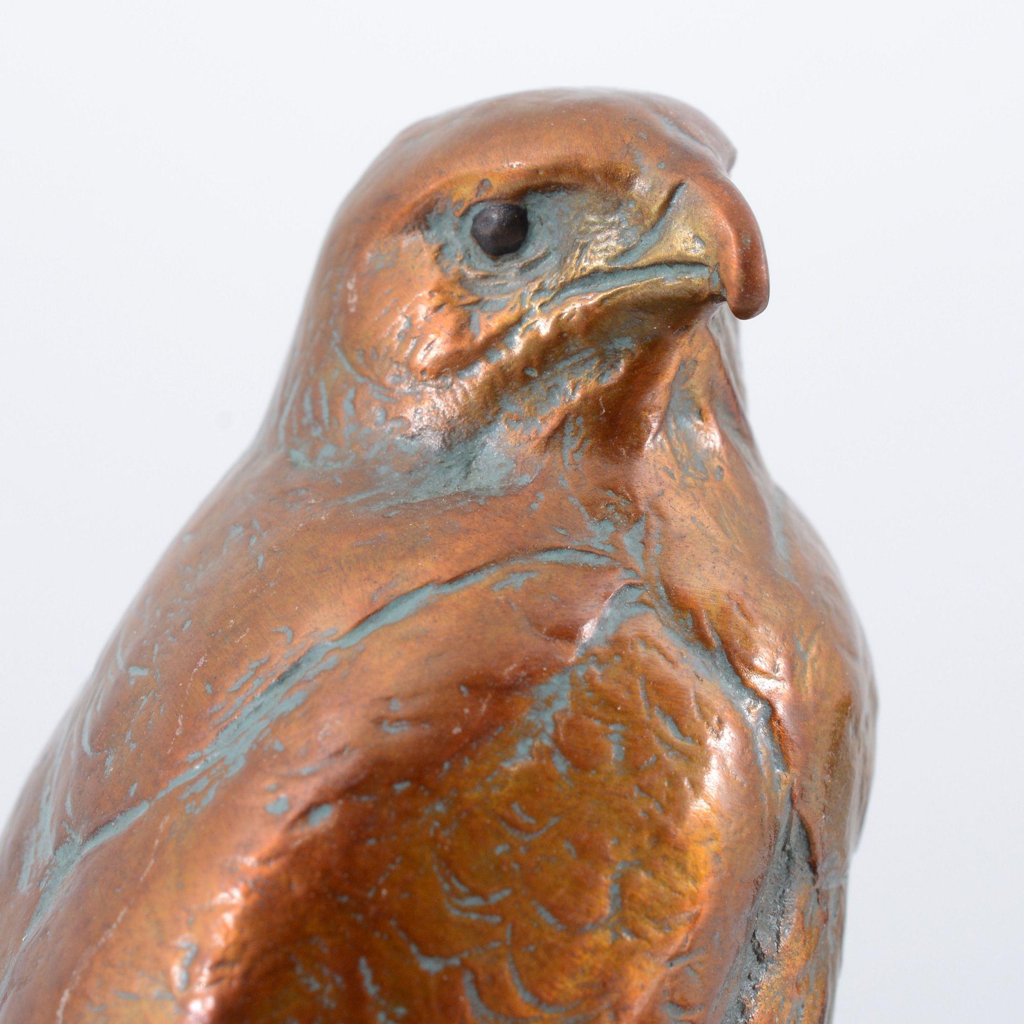 Kent Ullberg Bronze Sculpture, Tortoise & Hawk For Sale 5