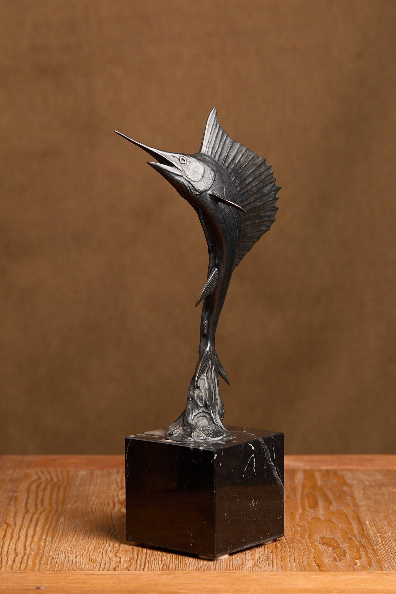Sailfish - Naturalistic Sculpture by Kent Ullberg