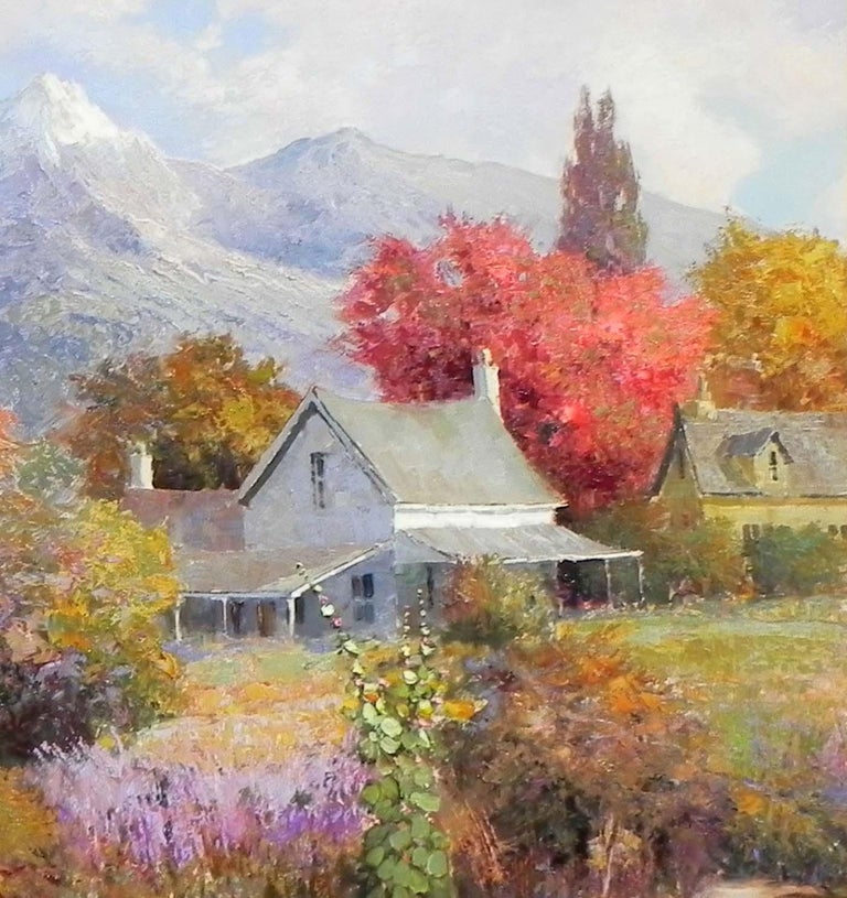 Kent Wallis "Country Autumn", Kent Wallis, Impressionism, Landscape