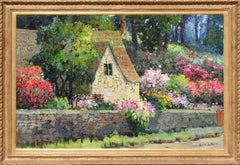 "Home Sweet Home", Kent Wallis, Oil on Canvas, 40x60, Impressionist, Landscape