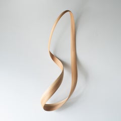 Madera curvada japonesa contemporánea Kenta Hirai  Escultura mural
