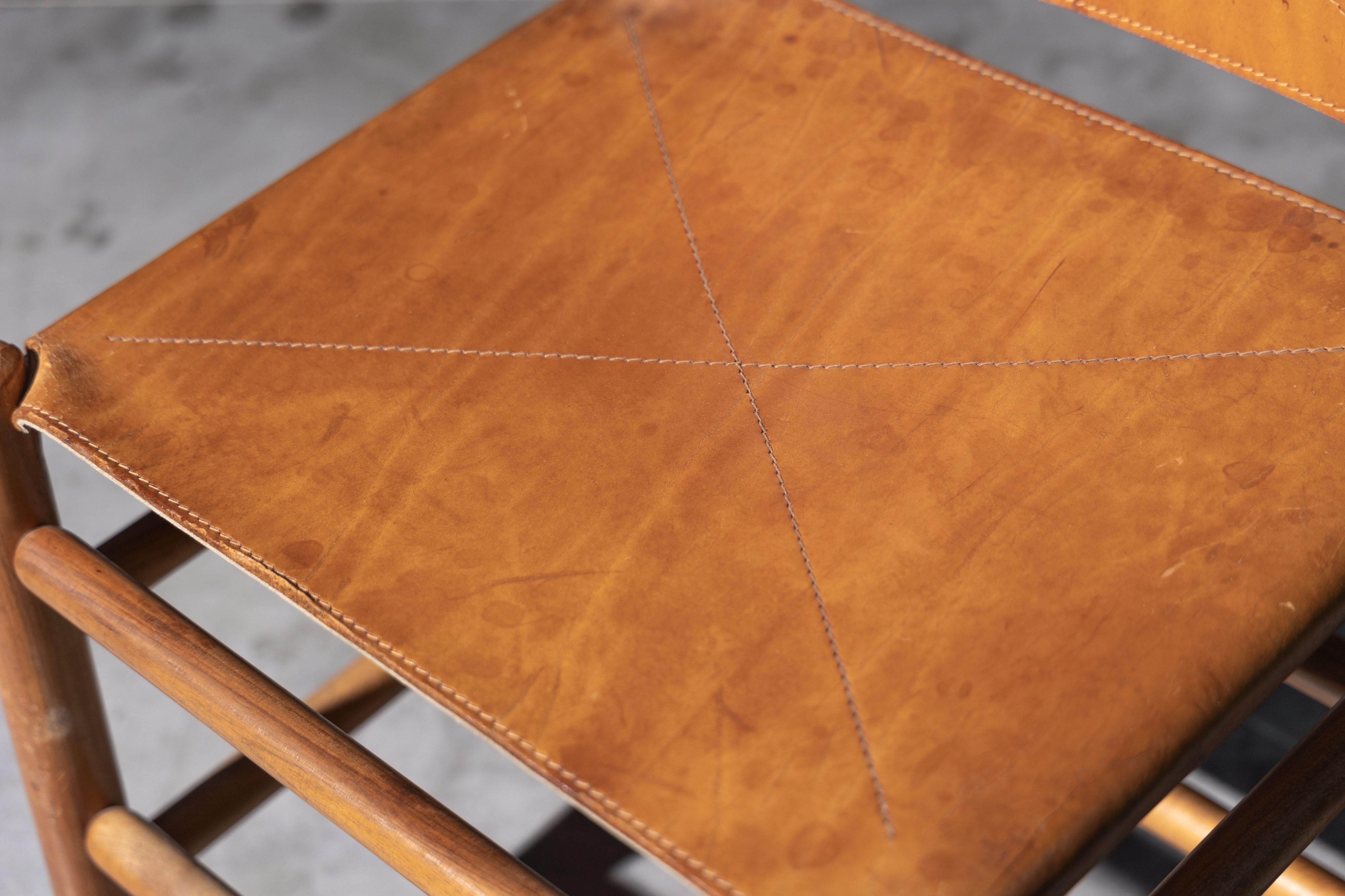 Kentucky Chairs by Carlo Scarpa for Bernini, Italy, 1980s For Sale 3