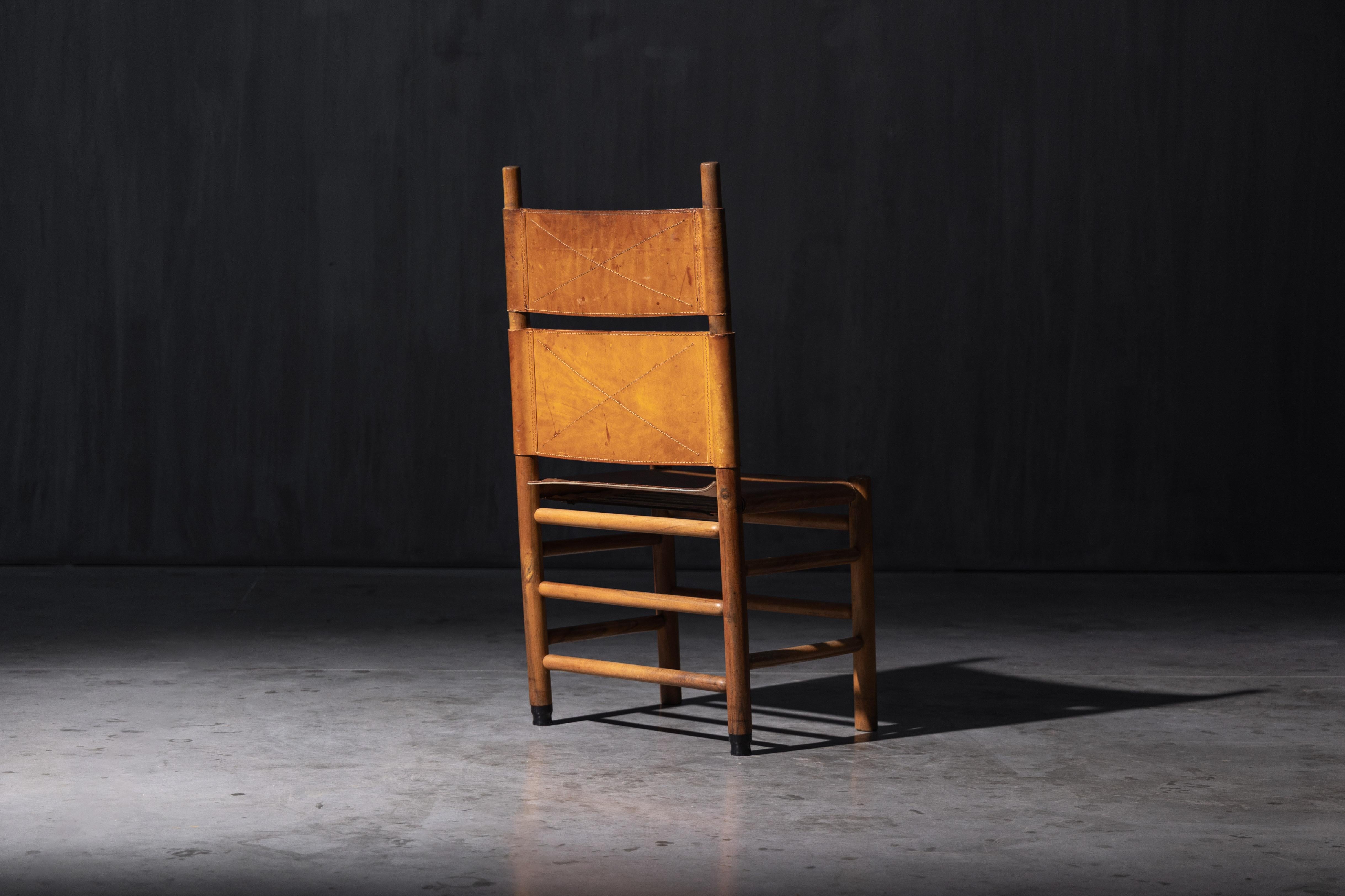 Kentucky Chairs by Carlo Scarpa for Bernini, Italy, 1980s For Sale 7