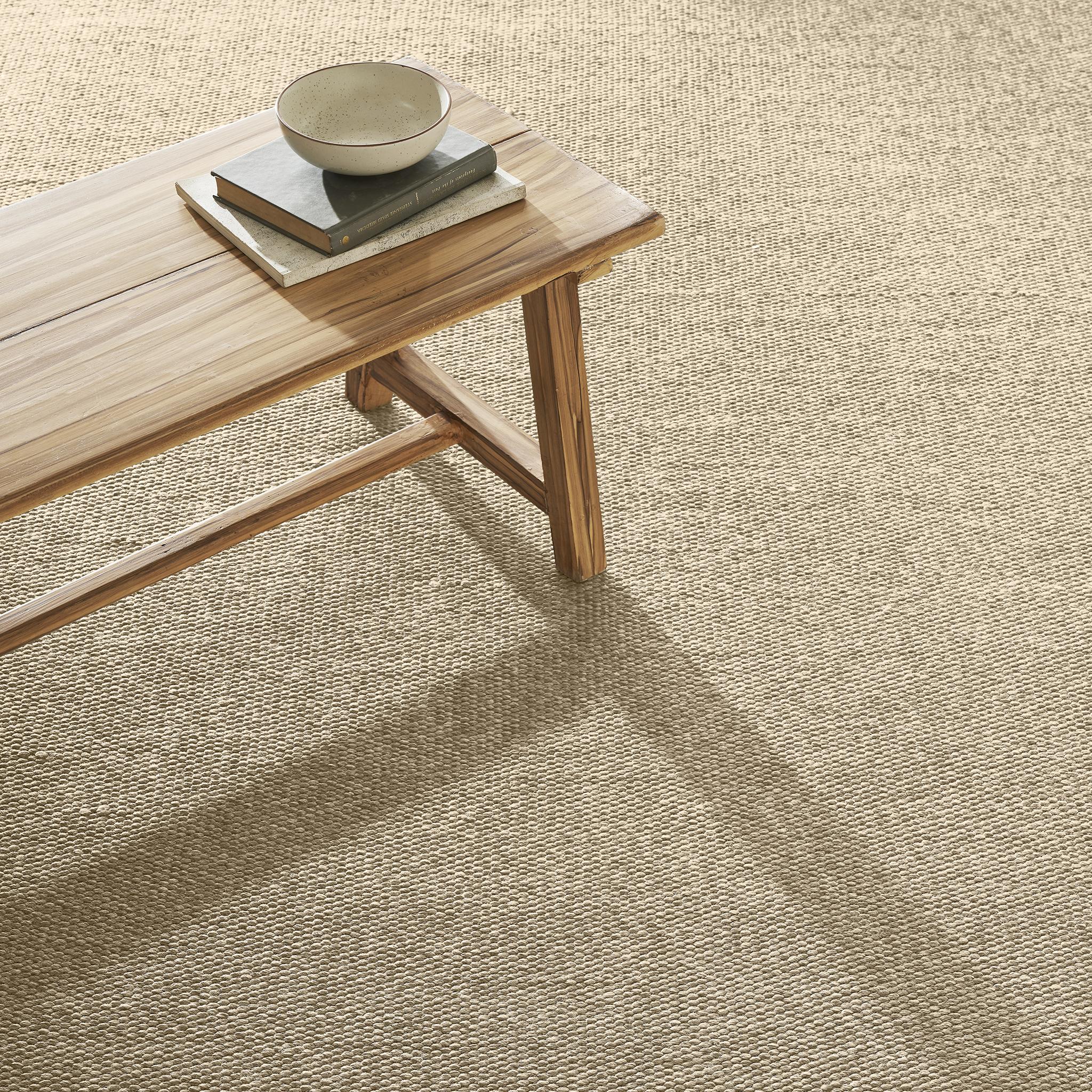 Kenia 6x9ft Erdnuss Sisalene 100% PP bunt strukturiert  Luxus-Handwebteppich (Indisch) im Angebot