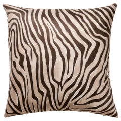 Coussin Kenya en faux daim