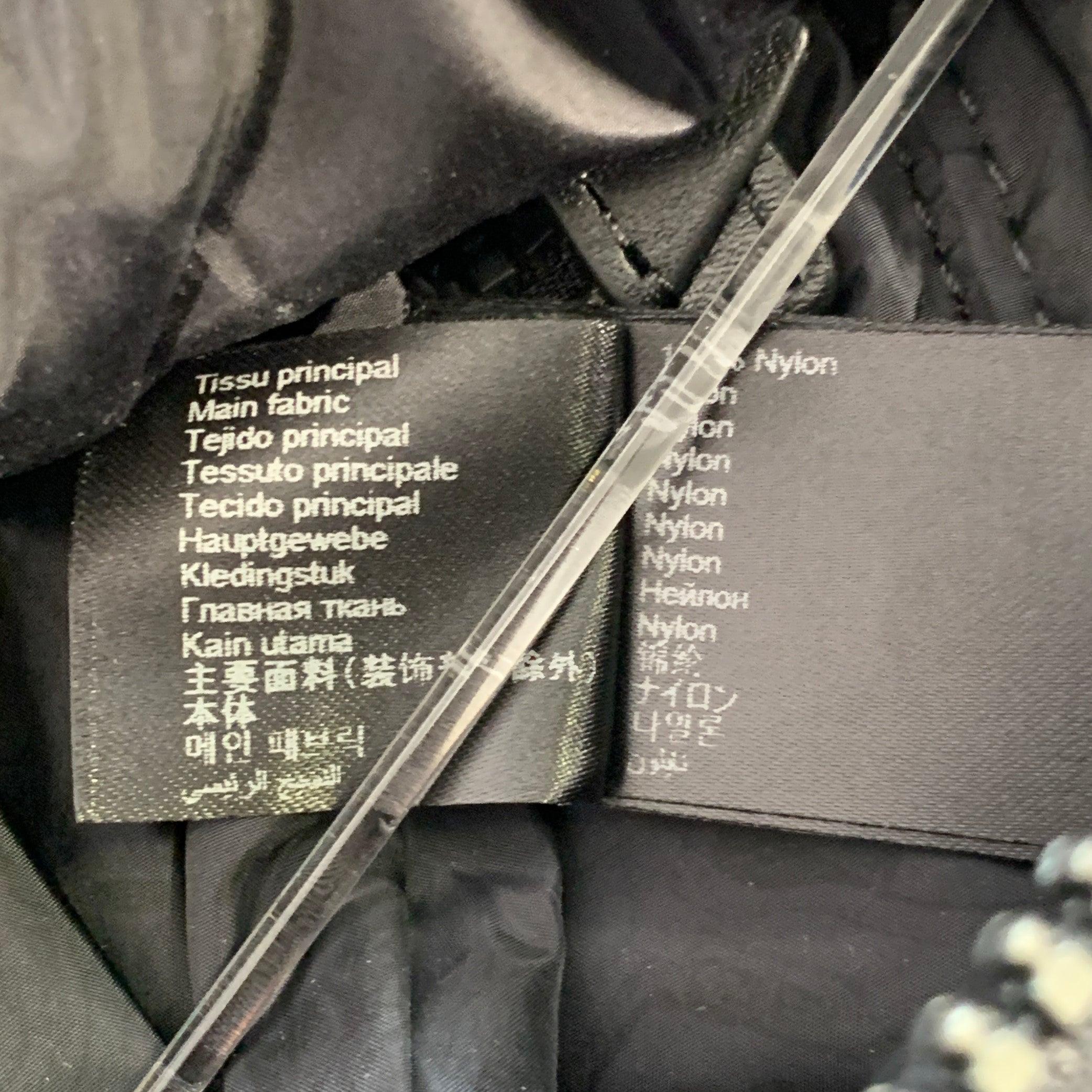 KENZO Negro Azul Logo Bordado Mochila Nylon Bolsa en venta 5