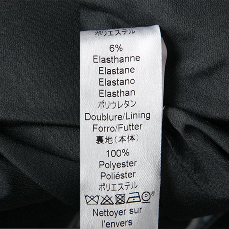 Kenzo Black Eye Capsule Collection Third Eye Jacquard Shift Dress M 2